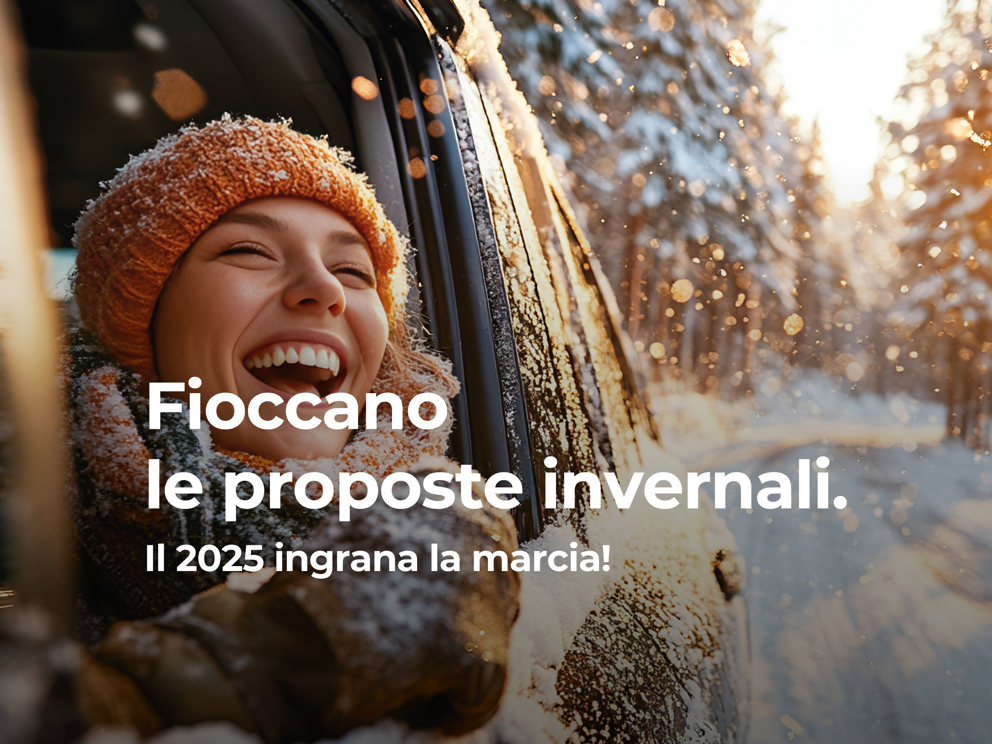 Fioccano le occasioni invernali con Claris Rent 